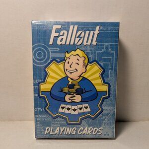 Fallout Playing Cards Unique Illustrations 54 Card Deck Poker Blackjack